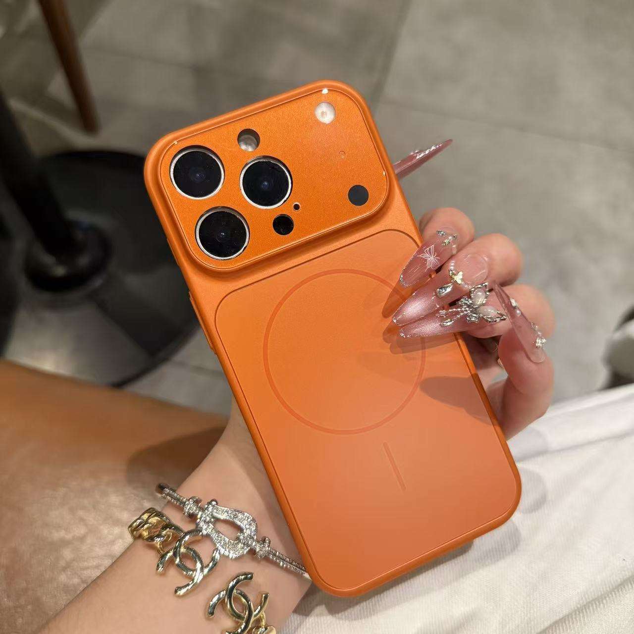 Magnetic Wireless Charging Phone Case for iPhone