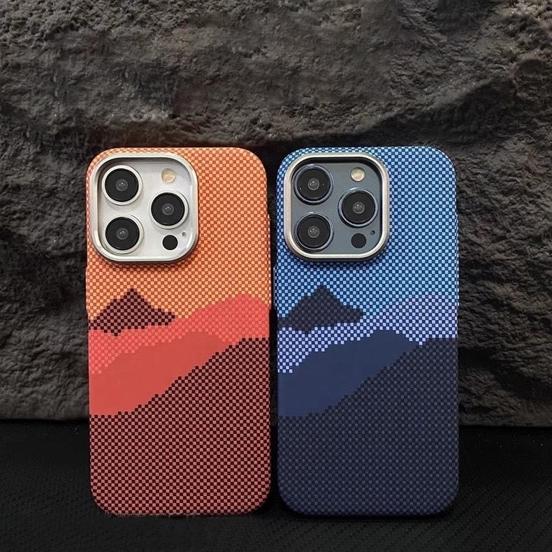 Back Cover Case for Samsung Galaxy S  Series Ultra Shockproof Protective Ultimate Luminous Magnetic Fiber Case