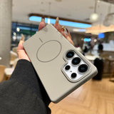 Soft Flexible TPU Shockproof Protective Glossy Soft Mag-Safe for Samsung S Series