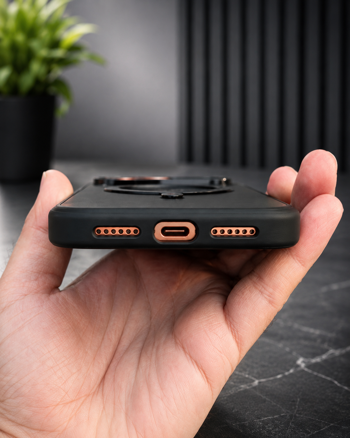Signature MagSafe Leather Case for iPhone