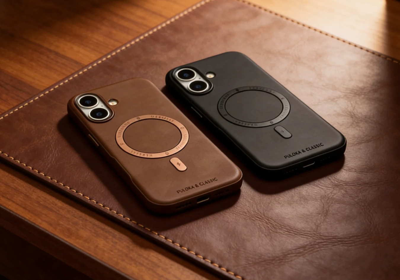 Signature MagSafe Leather Case for iPhone
