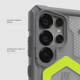 Military-Grade Pathfinders Clear Magnetic Case for Samsung S Series  Wireless Charging Case