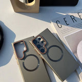 Back Cover Case for Samsung Galaxy S  Series With Metal Stand