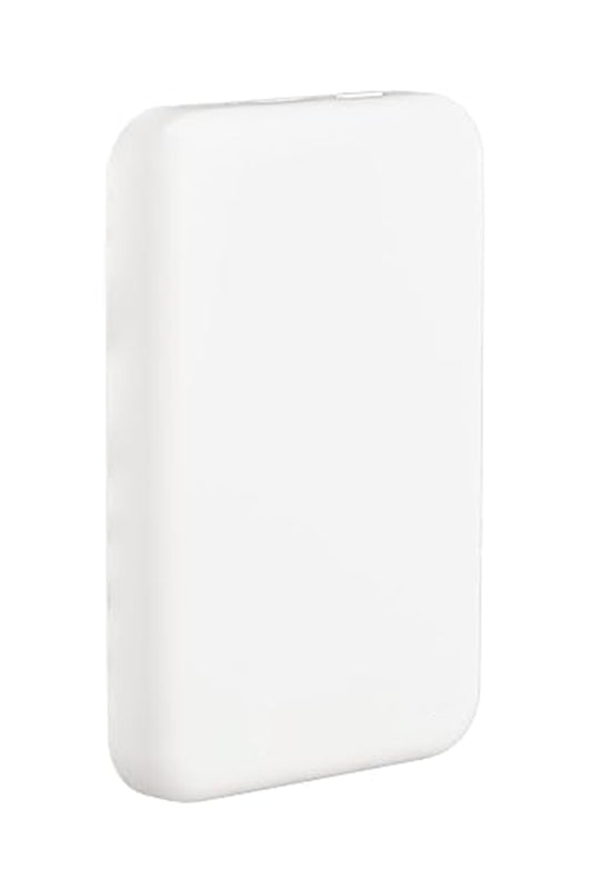 Portable Magnetic Wireless External Charger [15W Fast Charging] Compatible with MagSafe (10000mAh, Magnetic White)