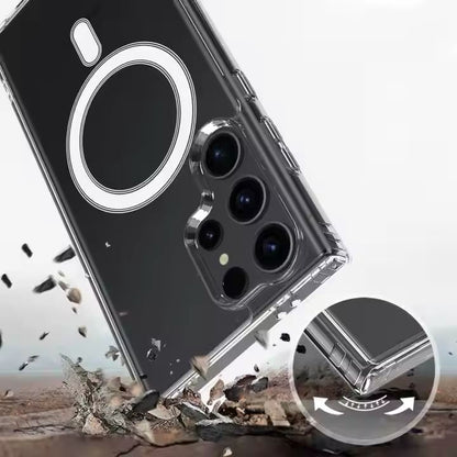 Crystal Clear Anti-Yellow Case for Samsung Galaxy Series – Shockproof & Slim Fit