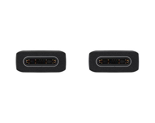 Samsung Type-C TO C Cable (EP-DA705BBEGIN, Black)