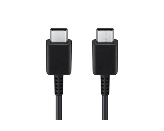 Samsung Type-C TO C Cable (EP-DA705BBEGIN, Black)