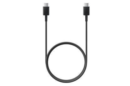 Samsung Type-C TO C Cable (EP-DA705BBEGIN, Black)